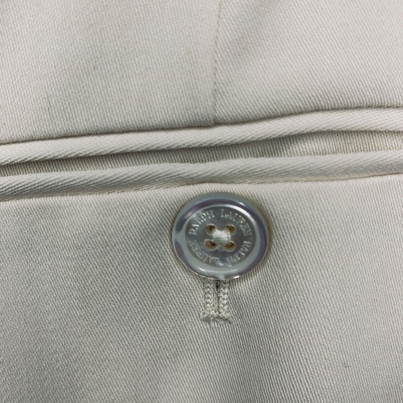 Ralph Lauren Purple Label Pleated Wool Pants Womens Size 0 NWT Defects $1390 - Picture 14 of 16